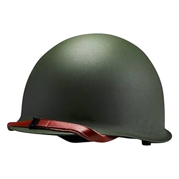 Amazon | 第二次世界大戦 米軍 M1 ヘルメット 鉄兜 鉄帽 鉄制